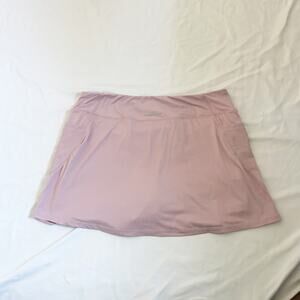 pastel pink mini active skort